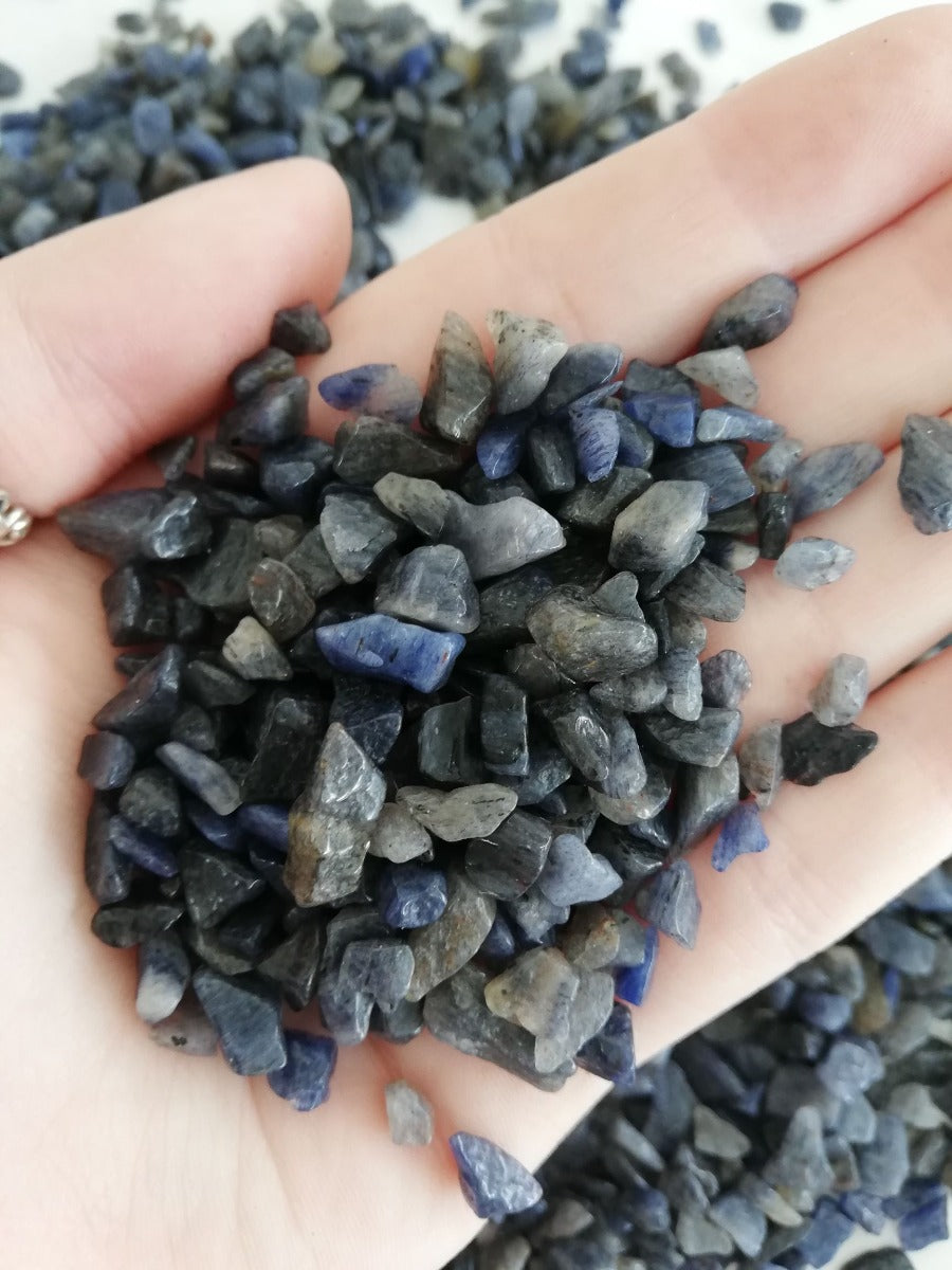Blue Aventurine Chips 1KG (IN) Blue Aventurine Chips 1KG (IN)